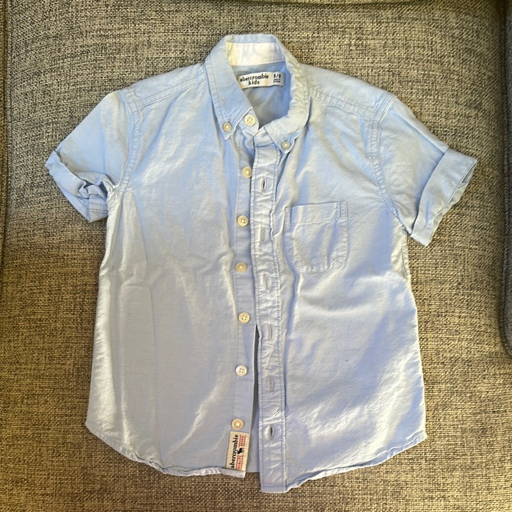 Abercrombie Kids Blue Short Sleeve *BUNDLE 4/$10*